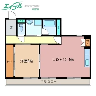 エスポア21【3階】の間取り