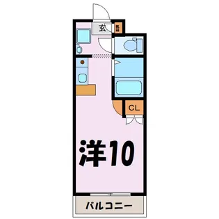 K’sTOWER【3階】の間取り