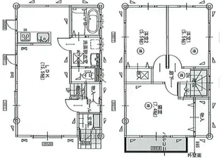 千葉県柏市豊四季【一戸建】の間取り