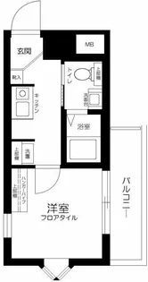 東京都板橋区弥生町【マンション】の間取り