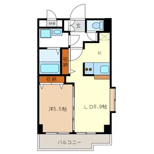 メゾン・ド・ルミエール【3階】の間取り