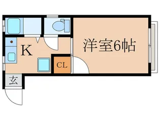 ひいらぎハウス【1階】の間取り
