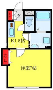 ローラン【2階】の間取り