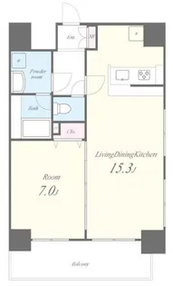 ソレアード並木【4階】の間取り
