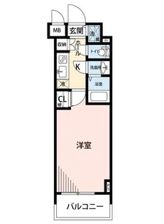 ガーラ神田岩本町【2階】の間取り