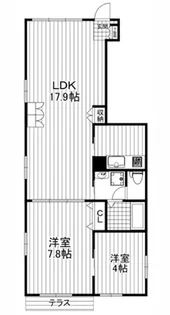フォリア【1階】の間取り
