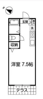 ルグラン豊田【1階】の間取り