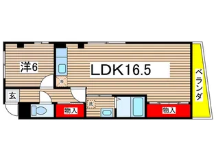 ライフピア野並【2階】の間取り