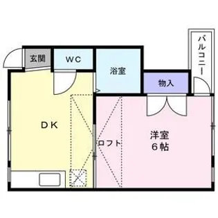 パーチェ中山【2階】の間取り