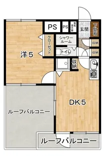 アーバンヒルズ高砂【4階】の間取り