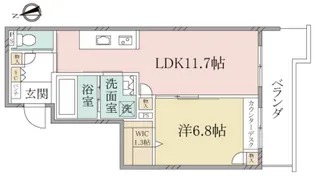 (シニア限定)ヘーベルヴィレッジ藤沢1丁目~藤沢陣屋小路レジデンス【1階】の間取り