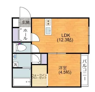 CELIS court【1階】の間取り