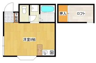 メゾングレース【2階】の間取り