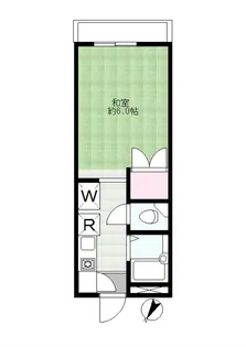 ブロスハウス【2階】の間取り