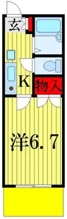 チェスナッツヒル【1階】の間取り