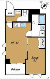 パルロイヤルアレフ赤坂【3階】の間取り