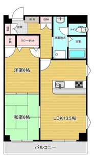 リファレンス大宮【3階】の間取り