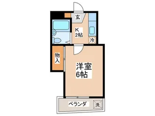 ラフォーレ調布【1階】の間取り