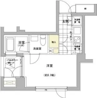 FORTIS池上【3階】の間取り