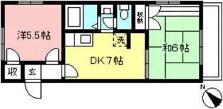 グレースハイムII【2階】の間取り