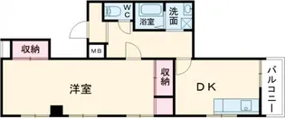 メゾン・ラ・ポム【2階】の間取り