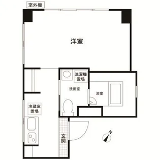 千石柳澤マンション【4階】の間取り