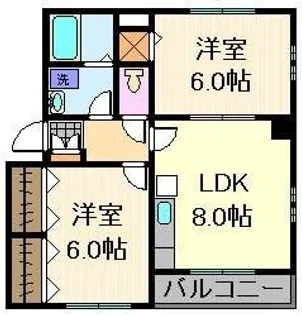 キャピタルコート【3階】の間取り