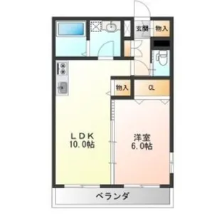 パール キューブ【1階】の間取り