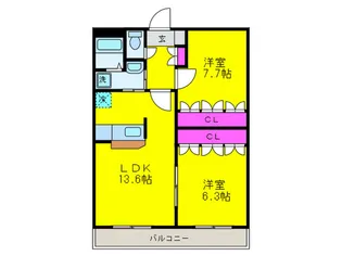 south23の間取り