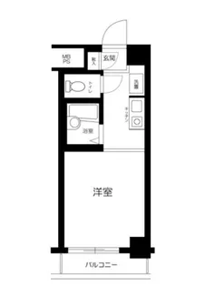 菱和パレス南品川【5階】の間取り