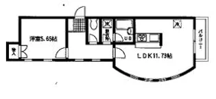プレシャスフラット【2階】の間取り