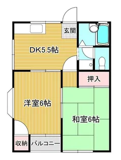 サトーハイツ【2階】の間取り