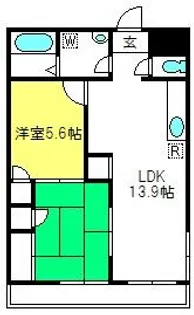 フローテラス【3階】の間取り
