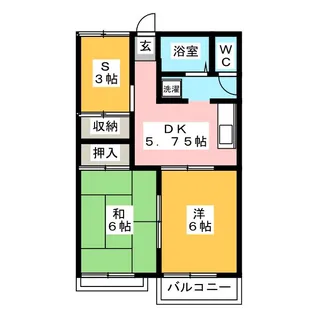 関ストリーム【2階】の間取り