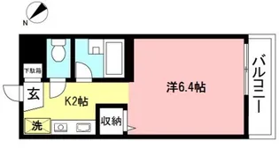 相模大野コーポフロンティアII【3階】の間取り