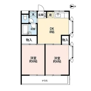 サンハイム-宮前1丁目-【1階】の間取り
