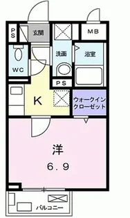 STACK高田馬場【1階】の間取り
