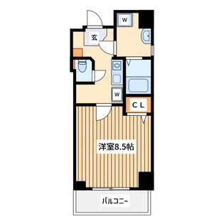 ヴェリタス・コート【2階】の間取り