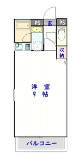 クレッシェンド【3階】の間取り