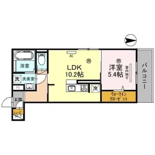 The Bonds 三井寺【2階】の間取り