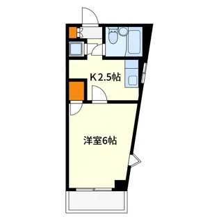クレストカスガ【3階】の間取り
