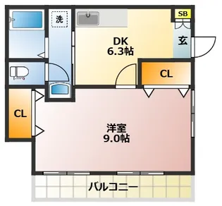 矢口ハイツ【1階】の間取り