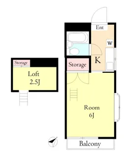 コーポ望【2階】の間取り