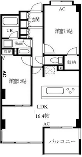 クールセリシエ【2階】の間取り