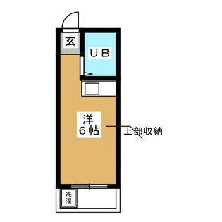 グリーンハイツ白楽【2階】の間取り