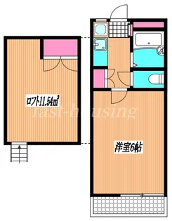 リバーコート【1階】の間取り