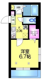 エス・カラット【1階】の間取り
