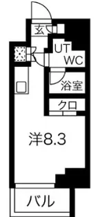 スパシエロッサ横浜吉野町【10階】の間取り