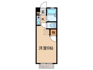 クラージュ【1階】の間取り