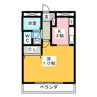 Maison De Raffine【1階】の間取り